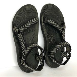 ⭐️ Teva Hurricane Black Sport Sandal Size 10
